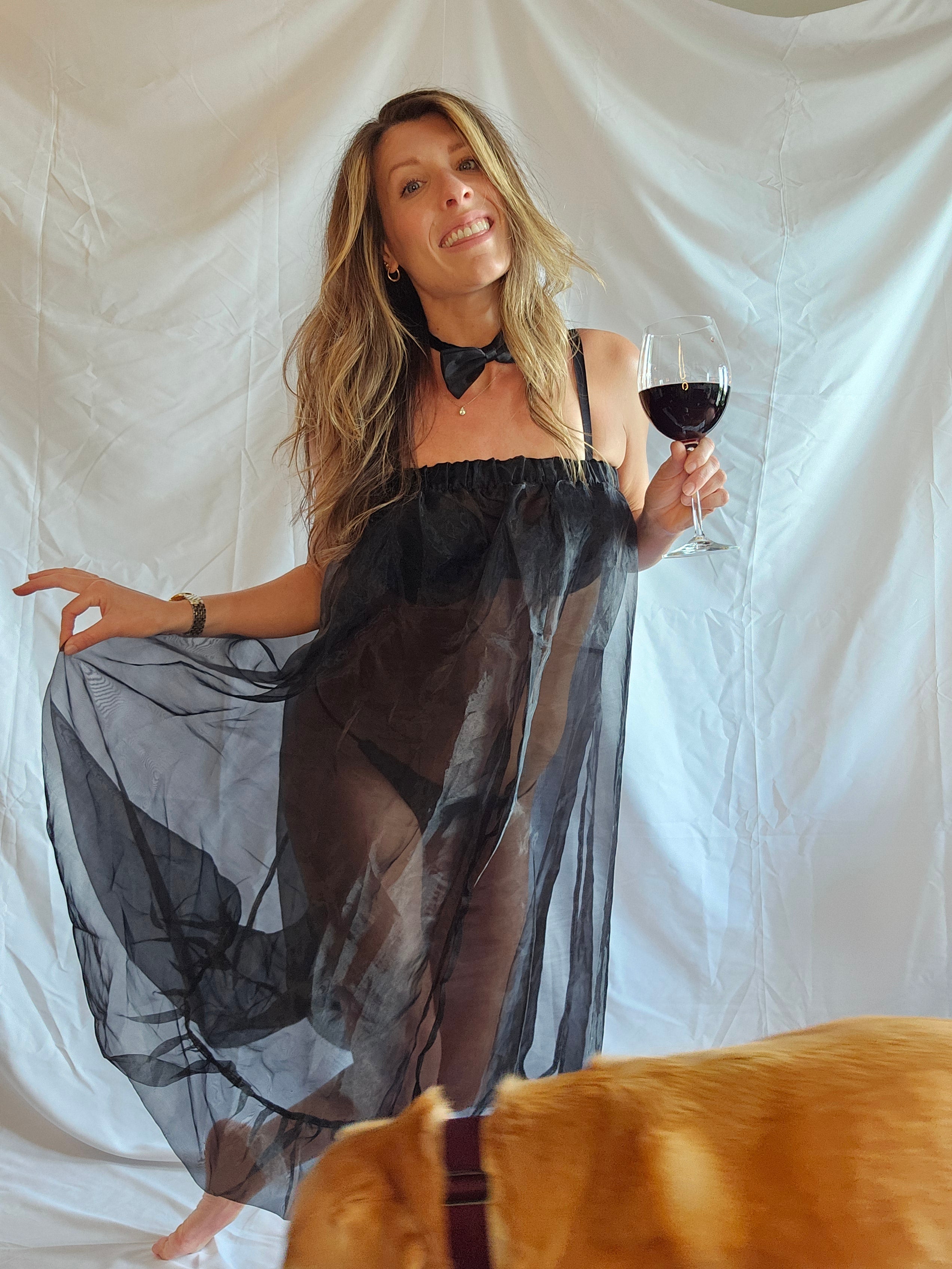 Sheer Me Out Bubble Midi