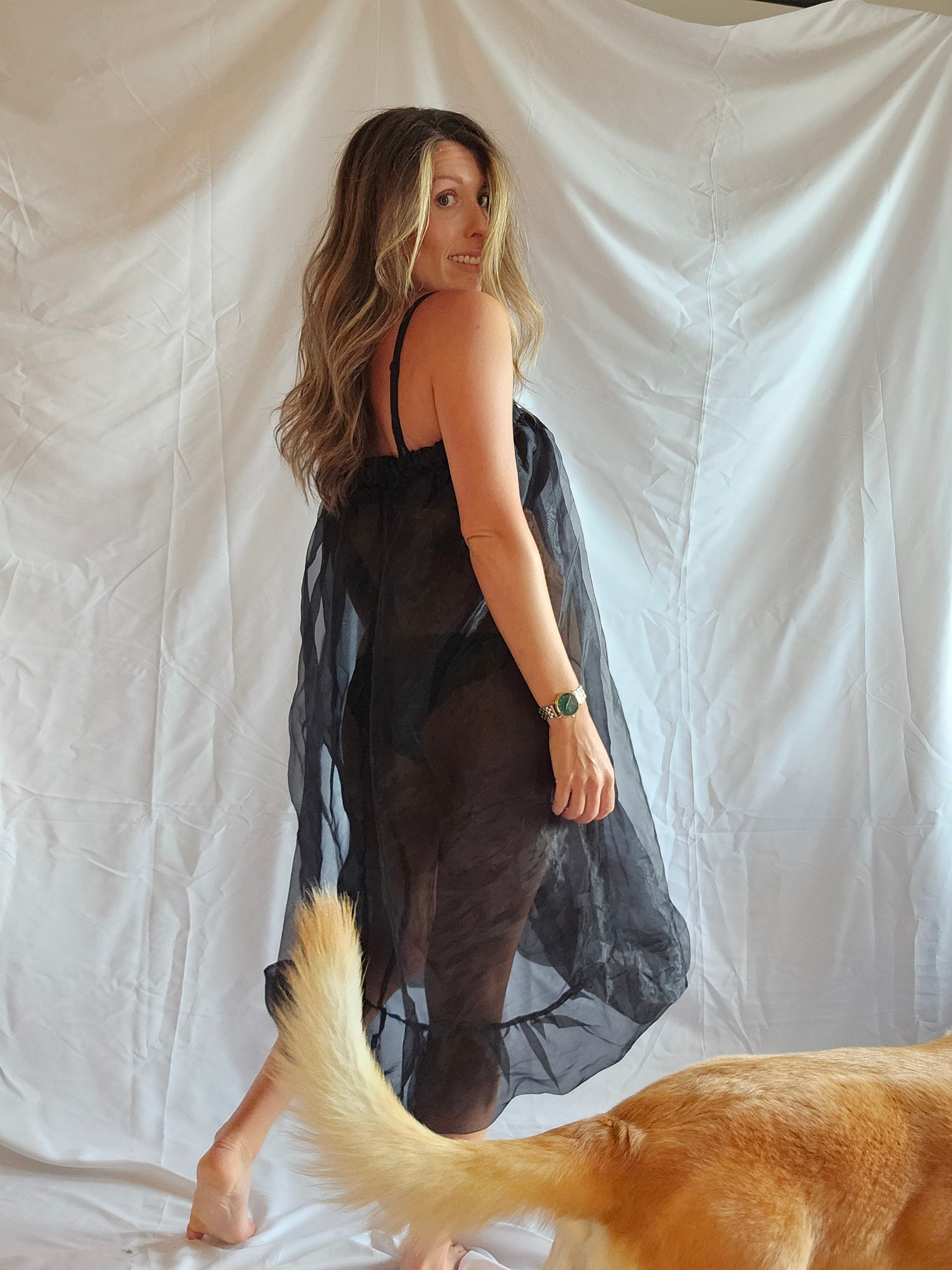 Sheer Me Out Bubble Midi
