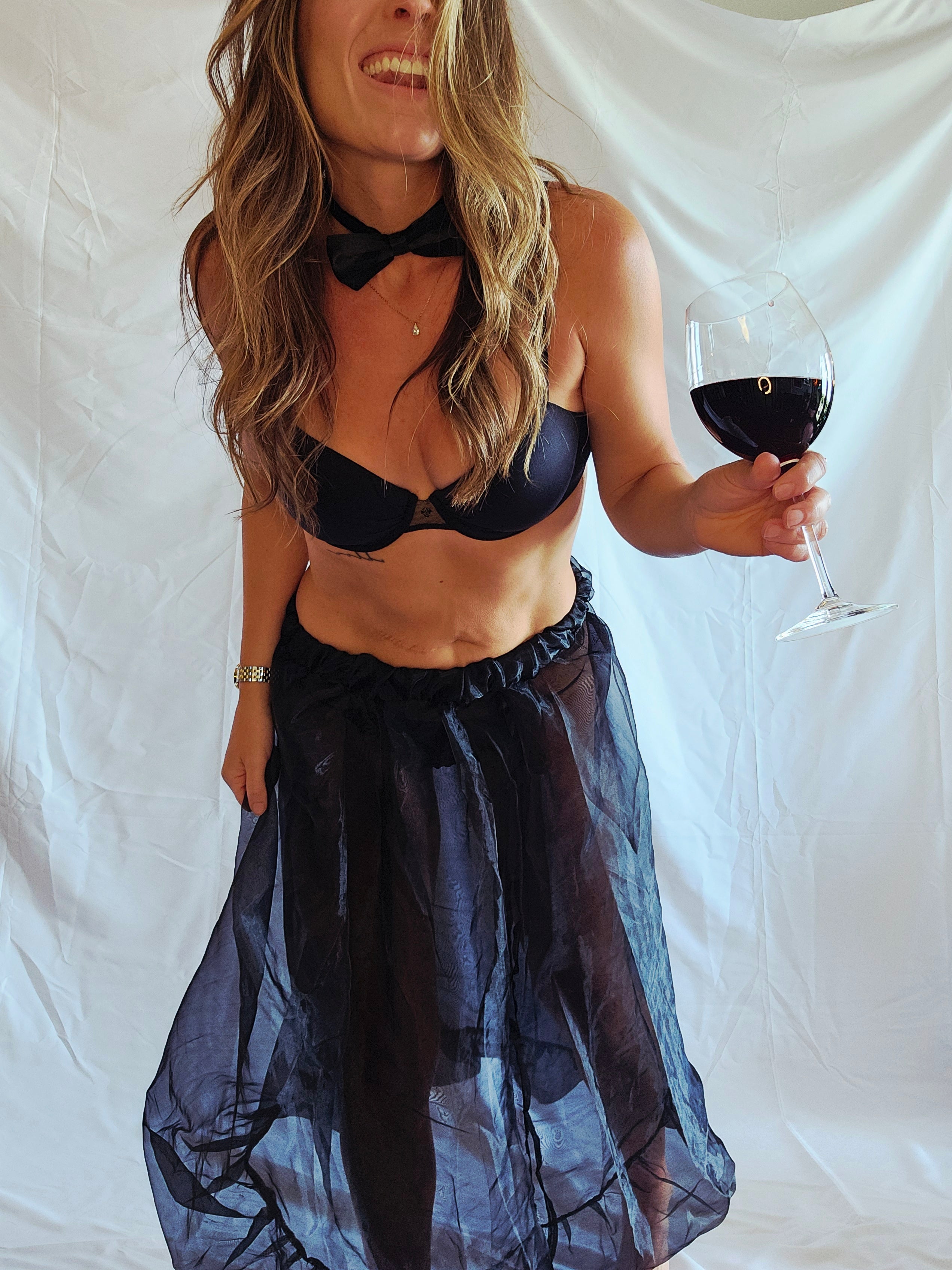 Sheer Me Out Bubble Midi