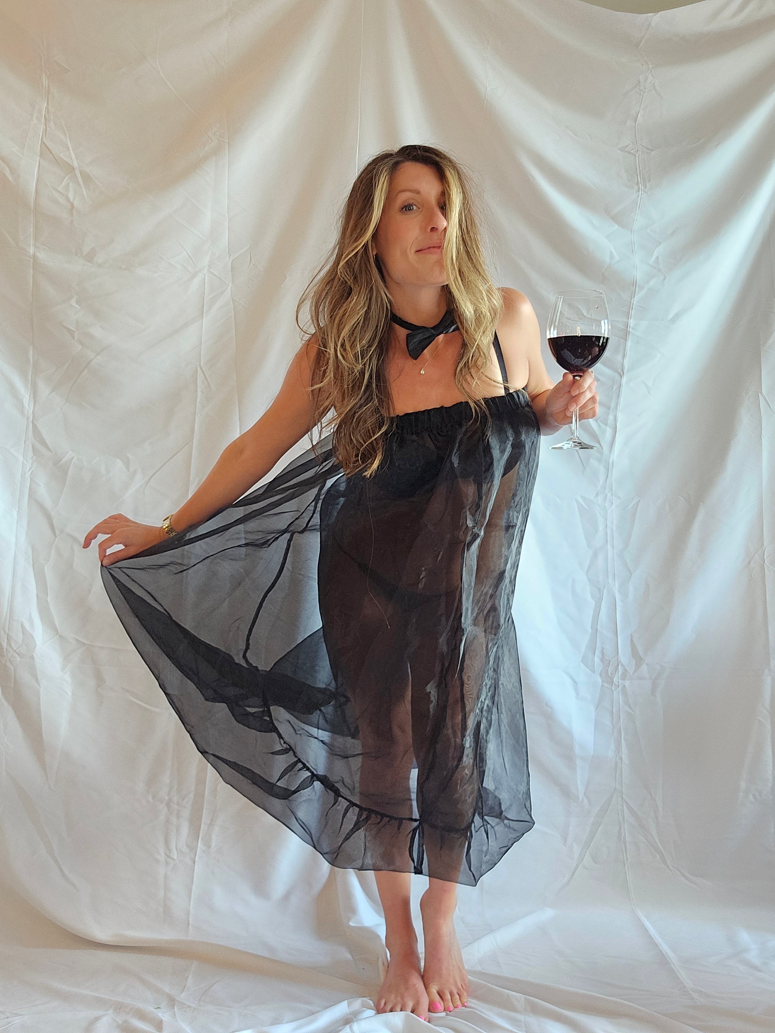 Sheer Me Out Bubble Midi